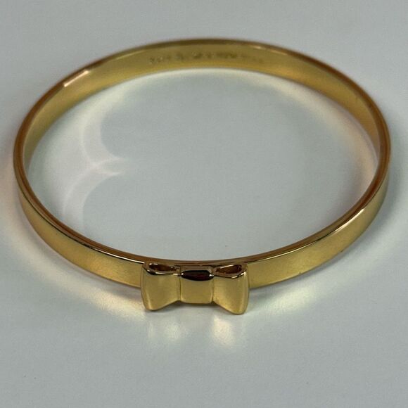 Kate Spade Gold Take A Bow Bangle Bracelet - Picture 2 of 4